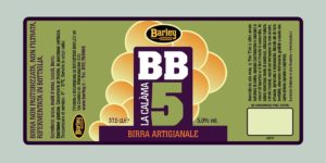 Birrificio Barley - etichetta BB 5