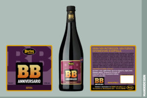 Birrificio Barley - etichetta BB Anniversario
