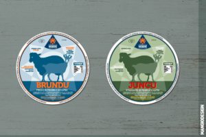 Logo Formaggi Fanari - etichette Brundu e Juncu