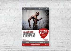 RocceRosse Blues - edizione 2018 - Poster Seun Kuti & Egypt 80